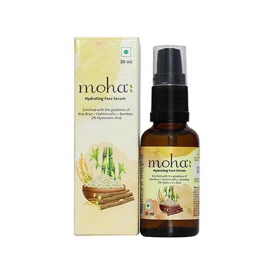 Moha Hydrating Face Serum Enriched with 2% Hyaluronic Acid 30 ml - Face Serum