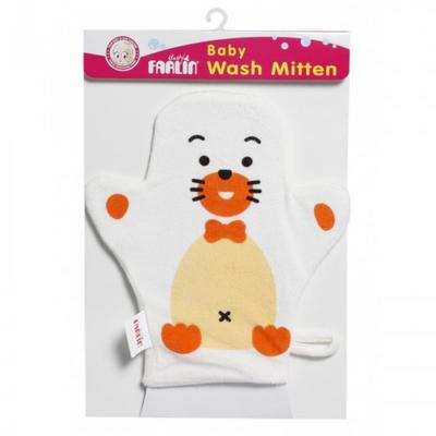 Farlin Baby Wash Mitten - Cat 1's - Bathing Essentials