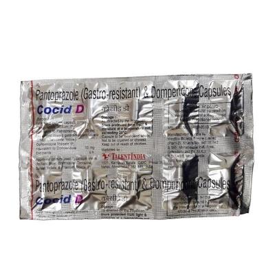 Cocid D 10/40mg Capsule 10'S - Ulcer/Reflux/Flatulence-Aaa