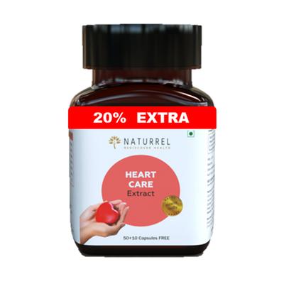 Naturrel Heart Care Extract Capsule 50's + Free 10's - Speciality Medicines