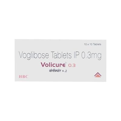 Volicure 0.3mg Tablet 10'S - Diabetes-Ant