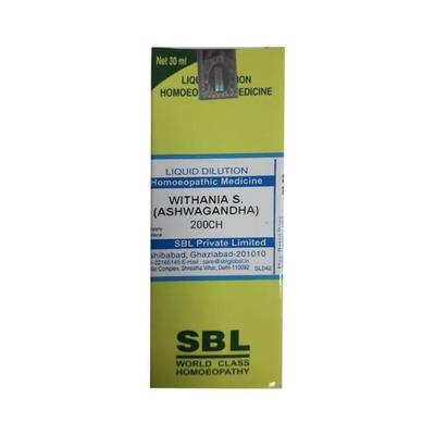 SBL Withania Somnifera 200 Liquid 30 ml - Dilutions