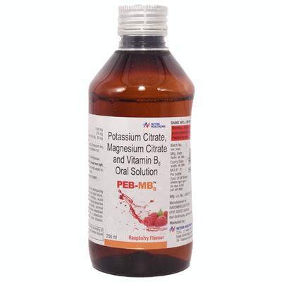 PEB MB6 RASPBERRY FLAVOUR Oral Solution 200ml - Kidney Disease/Stones-Oth
