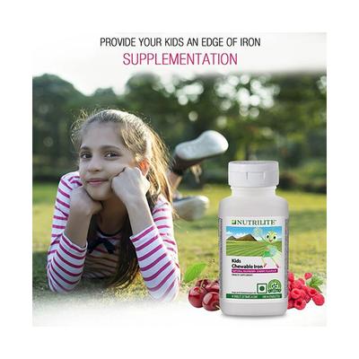 NUTRILITE KIDS CHEWABLES IRON TABLET 100'S - Calcium And Minerals