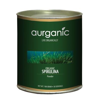 aurganic Organic Powder - Spirulina 100 gm - Herbal Dietary Supplement