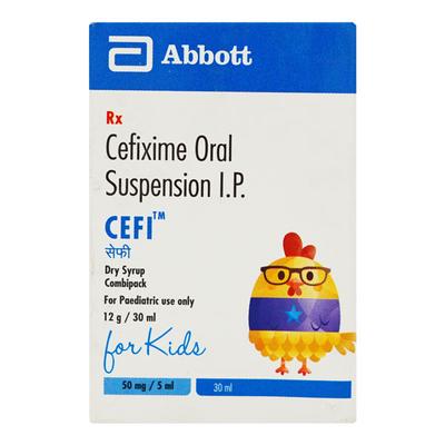 CEFI 50mg Dry Syrup 50ml (N) - Bacterial Infections-Cep