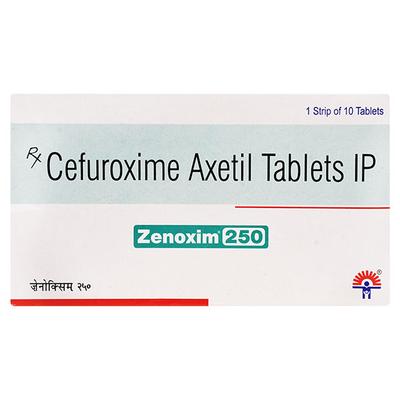 Zenoxim 250mg Tablet 10'S - Bacterial Infections-Cep