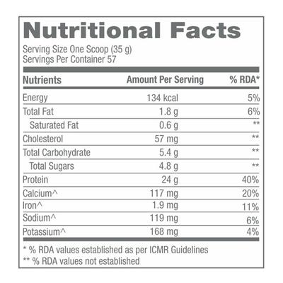 GNC Pro Performance 100% Whey Protein - Vanilla Cream Flavour 2 kg - Whey Proteins
