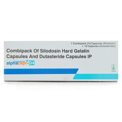 ALPHACEPT D 4mg Combipack 1's - Bladder And Prostate Disorders-Dru
