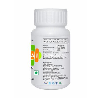 NutrActive Spirulina 500 mg Veg Capsule 120's - Speciality Medicines