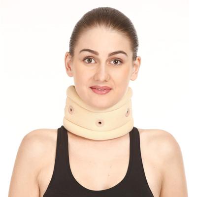 Samson Cervical Collar with Support (CA-0102) - Beige (L) 1's - Abdomen/Neck/Arm/Elbow Supports