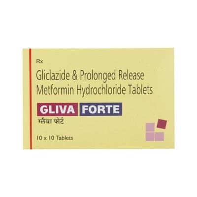Gliva Forte Tablet 10'S - Diabetes-Ant