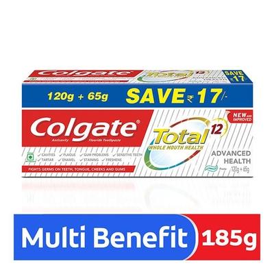 Colgate Total Advanced Health Anticavity Toothpaste 185 gm - Toothpaste