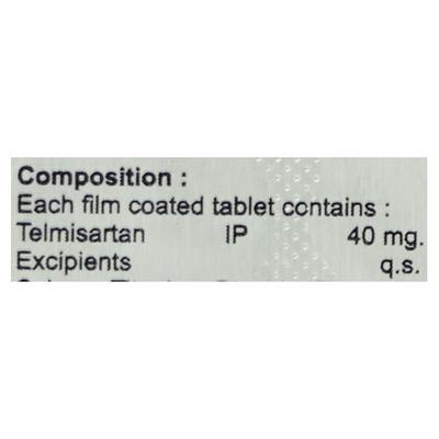 EUTELMI 40 Tablet 10's - Hypertension-Ang
