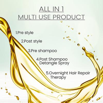 Ktein All in 1 Natural Hair Heat Protection Hair Spray 100 ml - Hair Sprays & Mists