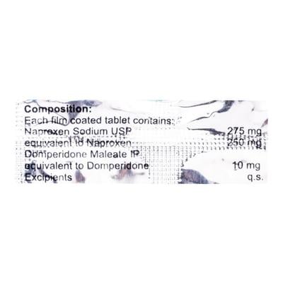 NAPROWEL PLUS Tablet 10's - Pain relief-Nsa