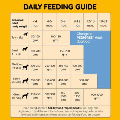Pedigree Puppy Meat & Milk 20000 gm - Petfood