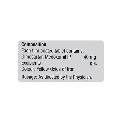 OLMINIR 40 Tablet 10's - Hypertension-Ang