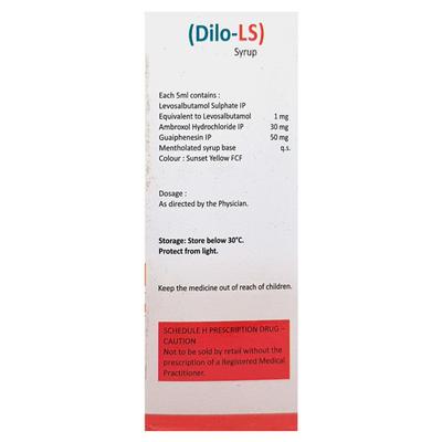 Dilo LS Syrup 100ml - Asthma/COPD-Ast