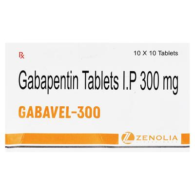 GABAVEL 300mg Tablet 10's - Epilepsy/Convulsion-Ant