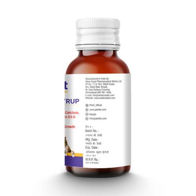 Petvit Calcium Syrup 100 ml - Petfood