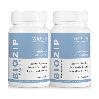 Vogue Wellness Biozip Capsule (Pack of 2 x 60's) - Speciality Medicines