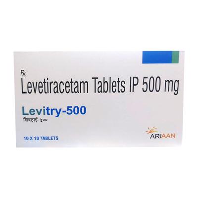 LEVITRY 500 Tablet 10's - Epilepsy/Convulsion-Ant