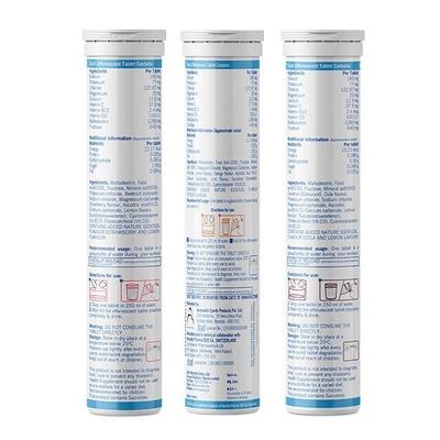 Fast&Up Reload Hydration Effervescent Tablet - Assorted Flavour (Pack of 3 x 20's) - Workout Essentials