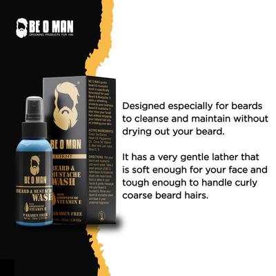 Beoman Beard and Mustache Wash - Eterny 100 ml - Beard Wash