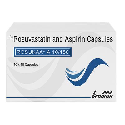 Rosukaa A 10/150mg Capsule 10'S - High Cholesterol-Dys