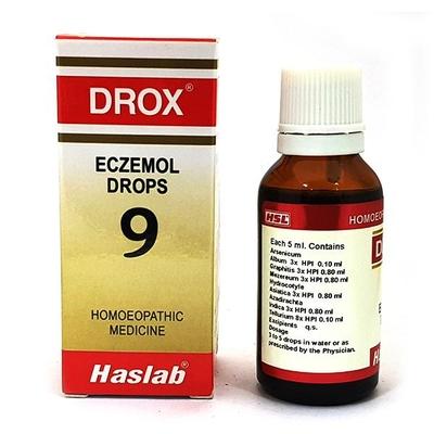 Haslab Drox 9 Eczemol Drops 30 ml - Homeopathic Drops
