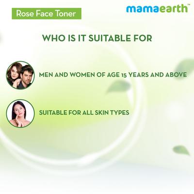 Mamaearth Rose Face Toner - Witch Hazel & Rose Water 200 ml - Toners