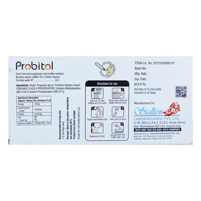 PROBITOL Suspension 5ml - Diarrhoea-Ant