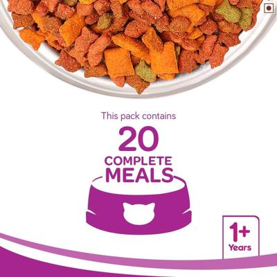 Whiskas Adult Mackerel Flavor 480 gm - Petfood