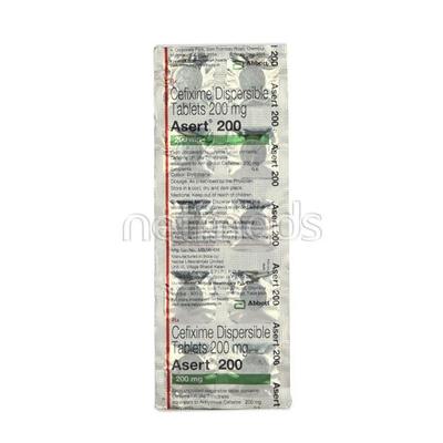 Asert 200mg Tablet 10'S - Bacterial Infections-Cep