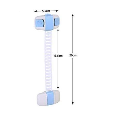 Baby Safety Inc Safe-O-Kid - High Quality, Adjustable Multi-Purpose Child Safety Lock (Pack of 2) - Baby Safety
