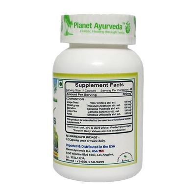 Planet Ayurveda Green Essentials Capsules 60's - Speciality Medicines