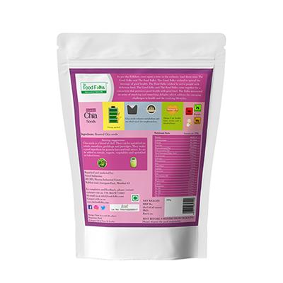 The Food Folks Roasted Chia Seeds 500 gm - Nutritional Bars