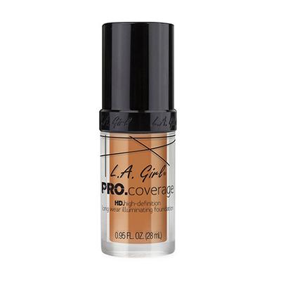 L.A.Girl PRO Coverage HD Foundation Tan 28 ml - Foundation