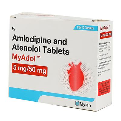 MYADOL Tablet 10's - Hypertension-Bet