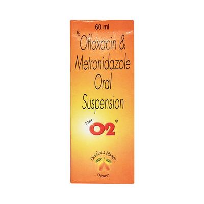O2 NEW MANGO FLAVOUR Oral Suspension 60ml - Bacterial Infections-Qui
