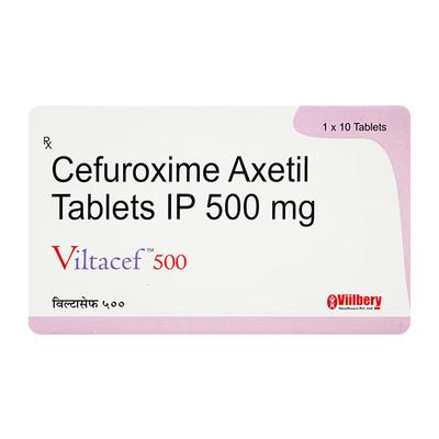 VILTACEF 500 Tablet 10's - Bacterial Infections-Cep