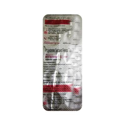 Microgest SR 300mg Tablet 10'S - Hormonal Therapy-Oes