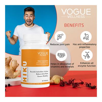 Vogue Wellness Hiku Tablet 30's - Speciality Medicines