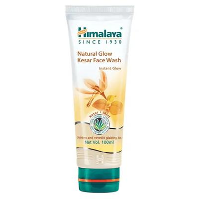 Himalaya Natural Glow Kesar Face Wash - Kesar & Mint 100 ml - Face Wash & Cleansers