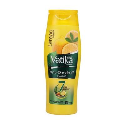 Dabur Vatika Anti Dandruff Shampoo - Lemon & Methi 440 ml - Shampoos