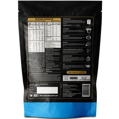 MuscleXP Pro Mass Gainer - Double Chocolate 1 kg + Shaker 1's - Weight Gain