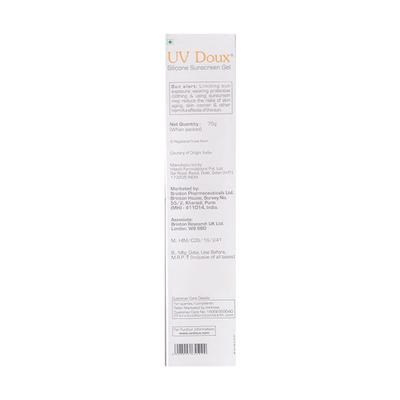 UV DOUX SILICONE SUNSCREEN SPF 50 PA+++ Gel(Topical) 75gm - Body Sunscreen