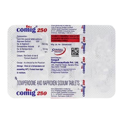 COMIG 250mg Tablet 10's - Pain relief-Nsa