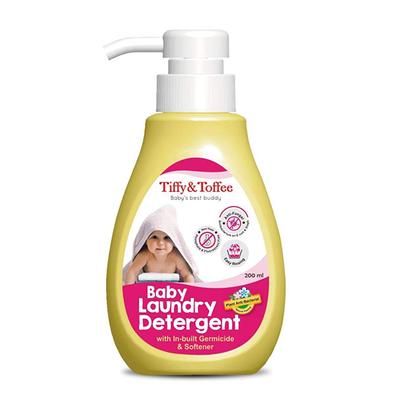 Tiffy & Toffee Non-Alcoholic Disinfectant Spray - Lemon 500 ml + Baby Laundry Detergent 200 ml - Baby Skin Care